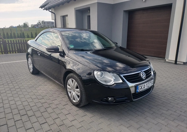 Volkswagen Eos cena 21999 przebieg: 213000, rok produkcji 2009 z Brzeziny małe 379